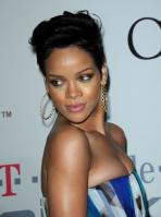 Rihanna in tight dress
