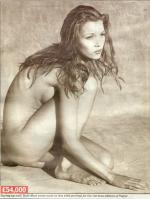 Kate Moss nude in Vogue 1993 - German Edition