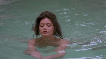 Catherine Zeta Jones swimming naked