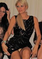 Paris Hilton upskirt photo