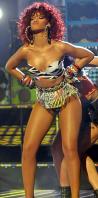 Rihanna dressed hot on stage
