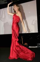 Gisele Bundchen in red dress