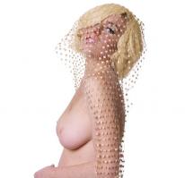 Lindsay Lohan posing topless