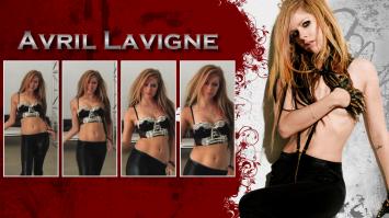 Avril Lavigne without bra