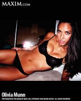 Olivia Munn black hot bikini