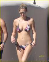 Bar Refaeli in flower bikini