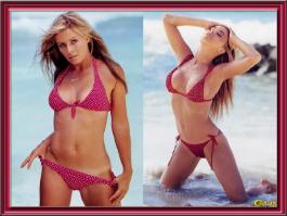 Nicole Eggert in hot bikini