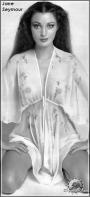 Jane Seymour in transparent lingerie