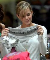 Emma Watson and panties - "here comes trouble!"