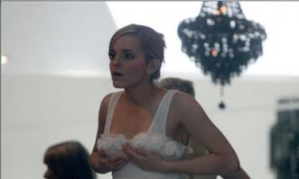Emma Watson holding her tits