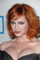 Christina Hendricks exposing fantastic boobs