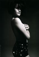 Carla Gugino posing topless